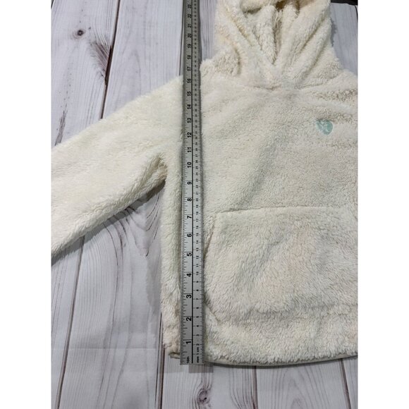 HURLEY Girls Soft and Comfy Hoody Beige Size 8-10 Years - Picture 4 of 7